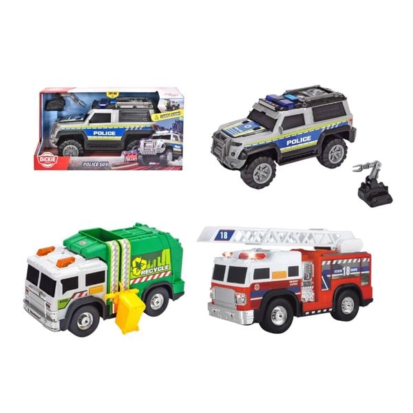  Đồ Chơi Xe Nhiều Chủ Đề DICKIE TOYS - Simba Toys Vietnam 