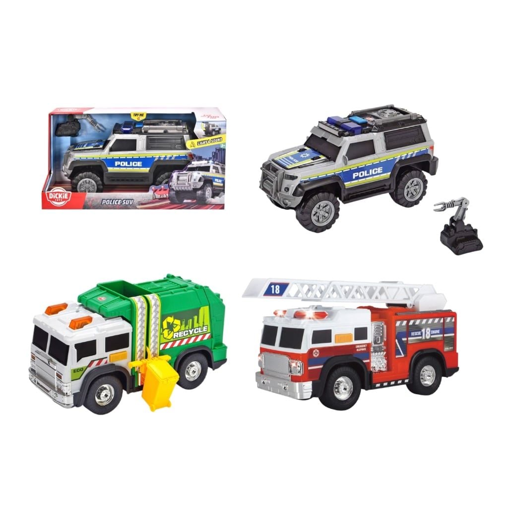  Đồ Chơi Xe Nhiều Chủ Đề DICKIE TOYS - Simba Toys Vietnam 