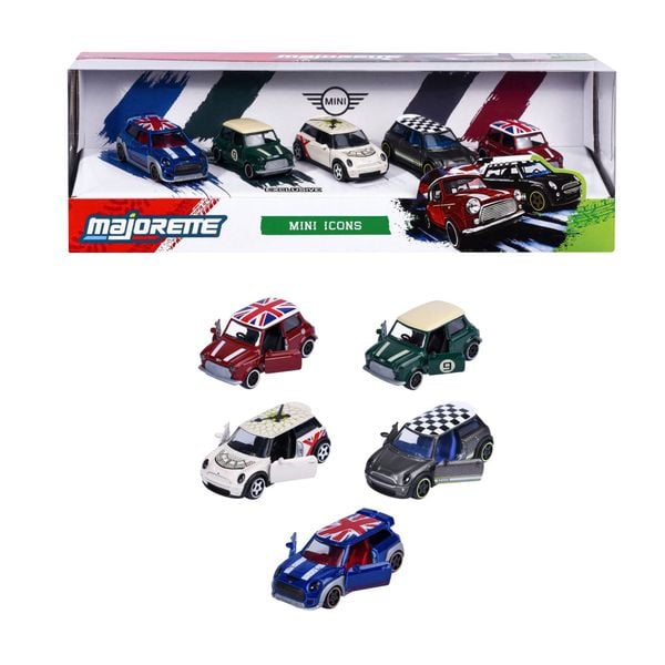  8504105006 Đồ Chơi Xe Mô Hình MAJORETTE MINI 5 Pieces Giftpack 