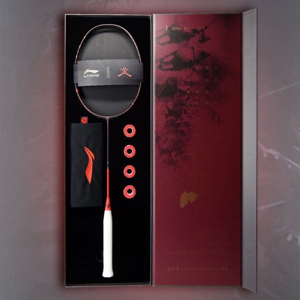 SET Vợt (Khung vợt) Cầu Lông Li-Ning phiên bản HOẢ AYPT063-4