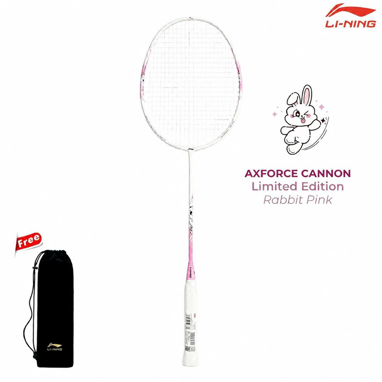 Vợt cầu lông Axforce Cannon Pink Unisex P-AYPW045-40V ( Khung vợt)