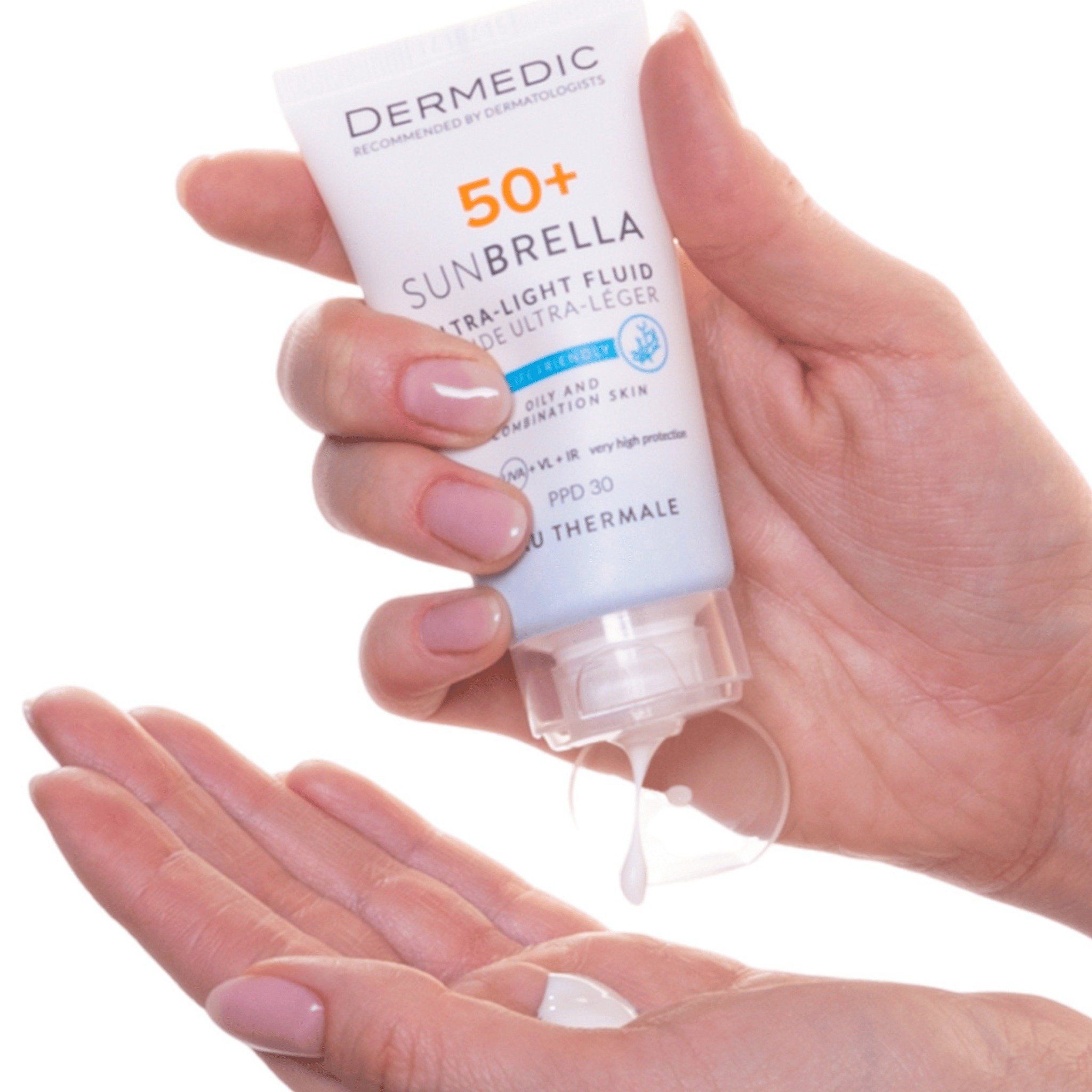  Kem chống nắng dành cho da thường, da khô - SUNBRELLA Ultra-light fluid SPF 50+ dry and normal skin 