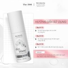  Xịt khử mùi, làm dịu và dưỡng trắng sáng vùng kín Déo Blanc 35ml 
