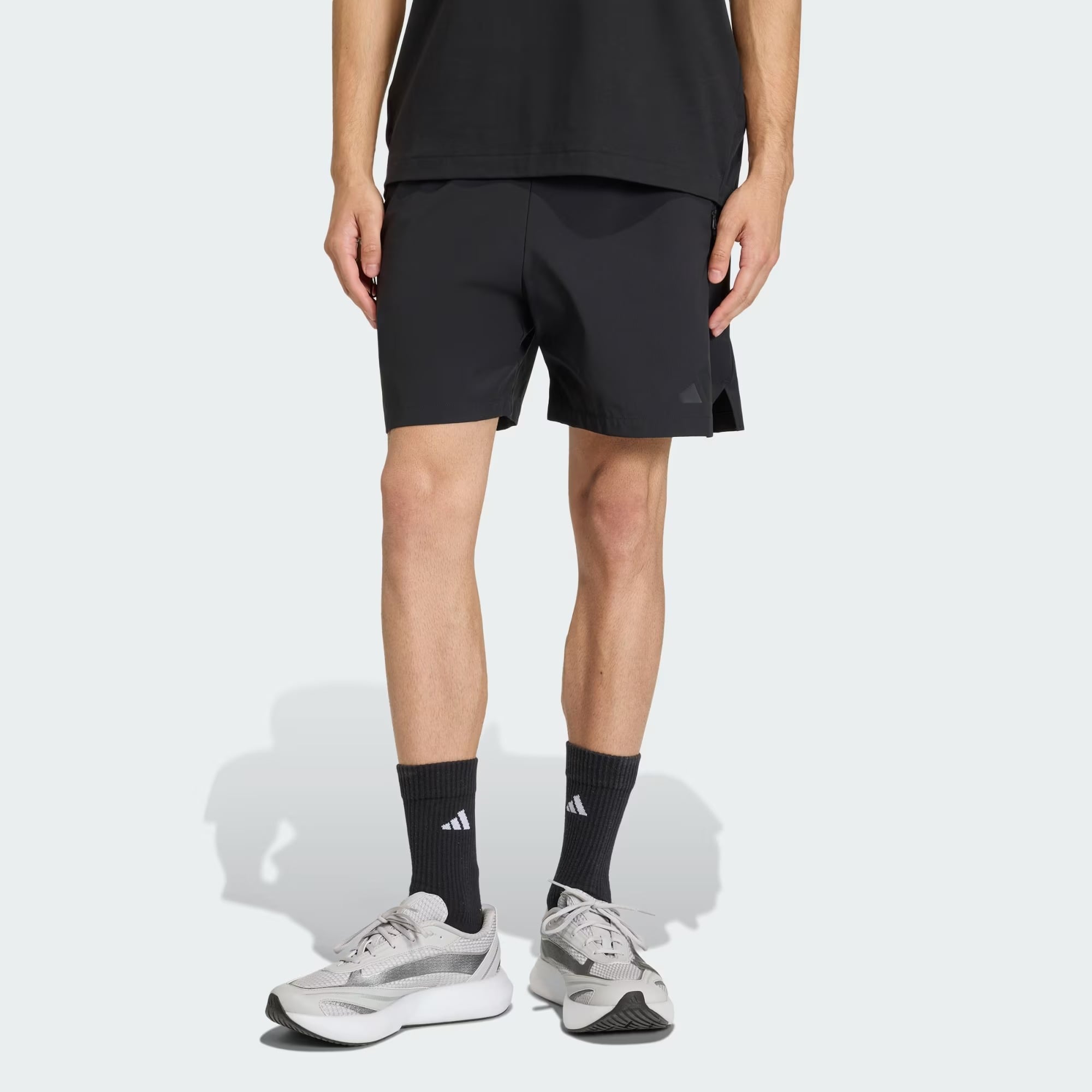 Quần short chun poly adidas Nam JZ7709 