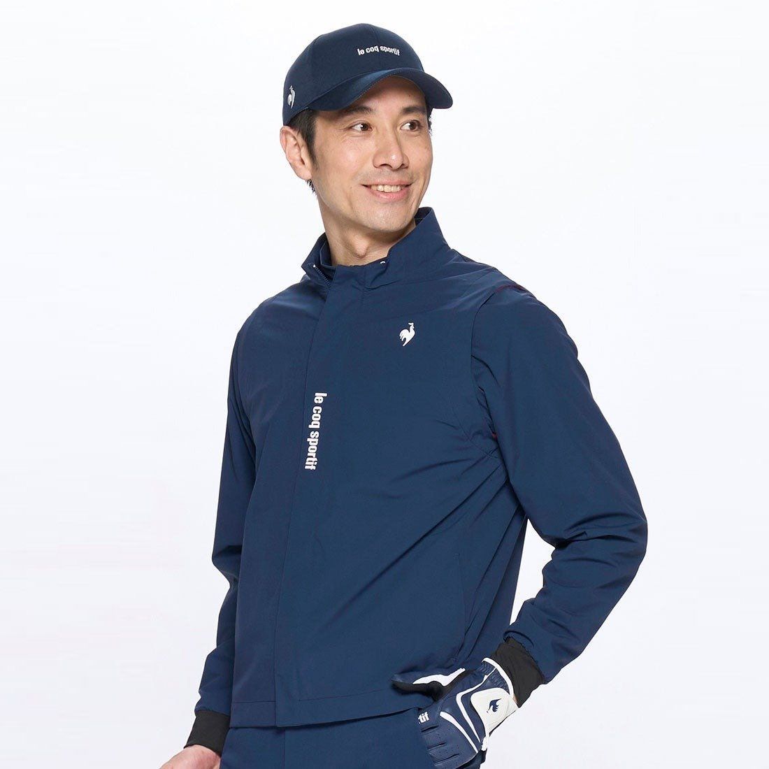 Áo khoác gió le coq golf Nam LG5SWB01MV-NV00