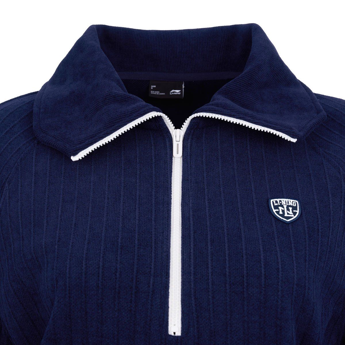 Áo nỉ cổ tròn không mũ Li-Ning Nữ AWDV138-1V