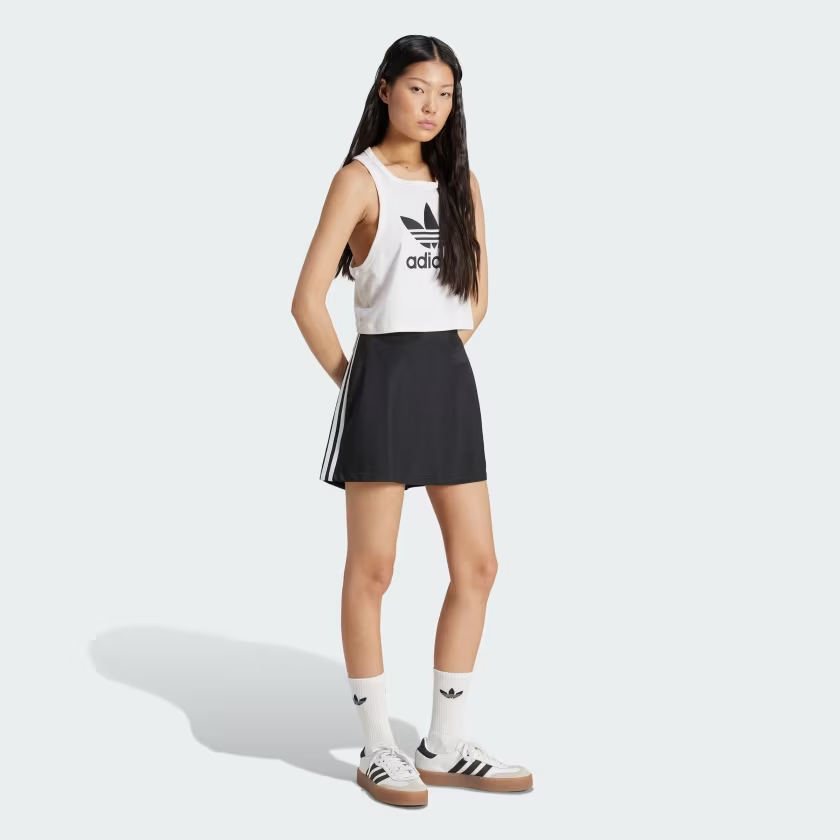 Chân váy adidas Mini Skirt Adicolor 3 sọc Nữ - JD0281