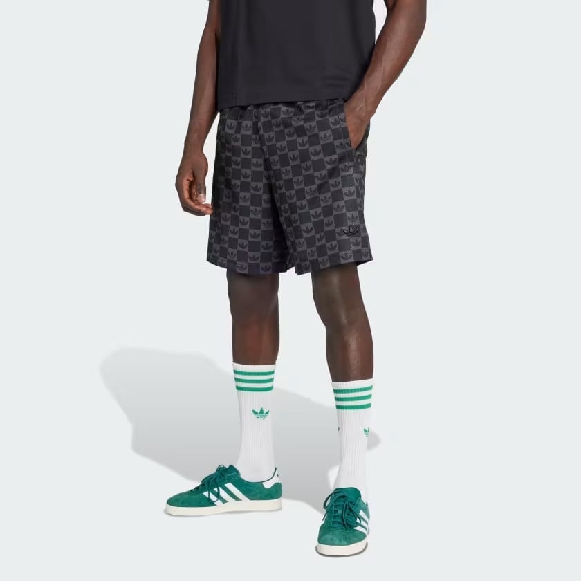  Quần short adidas Monogram Regular Mesh Nam - JY2986 