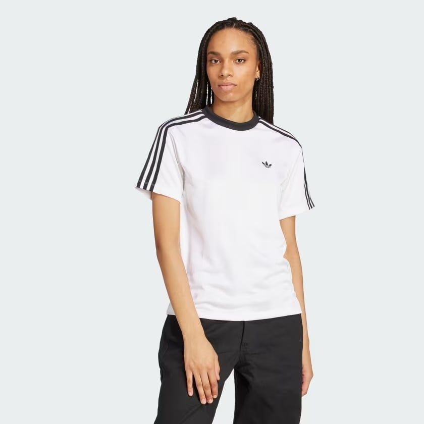 Áo T-shirt adidas Adicolor Football Nữ - JV9647