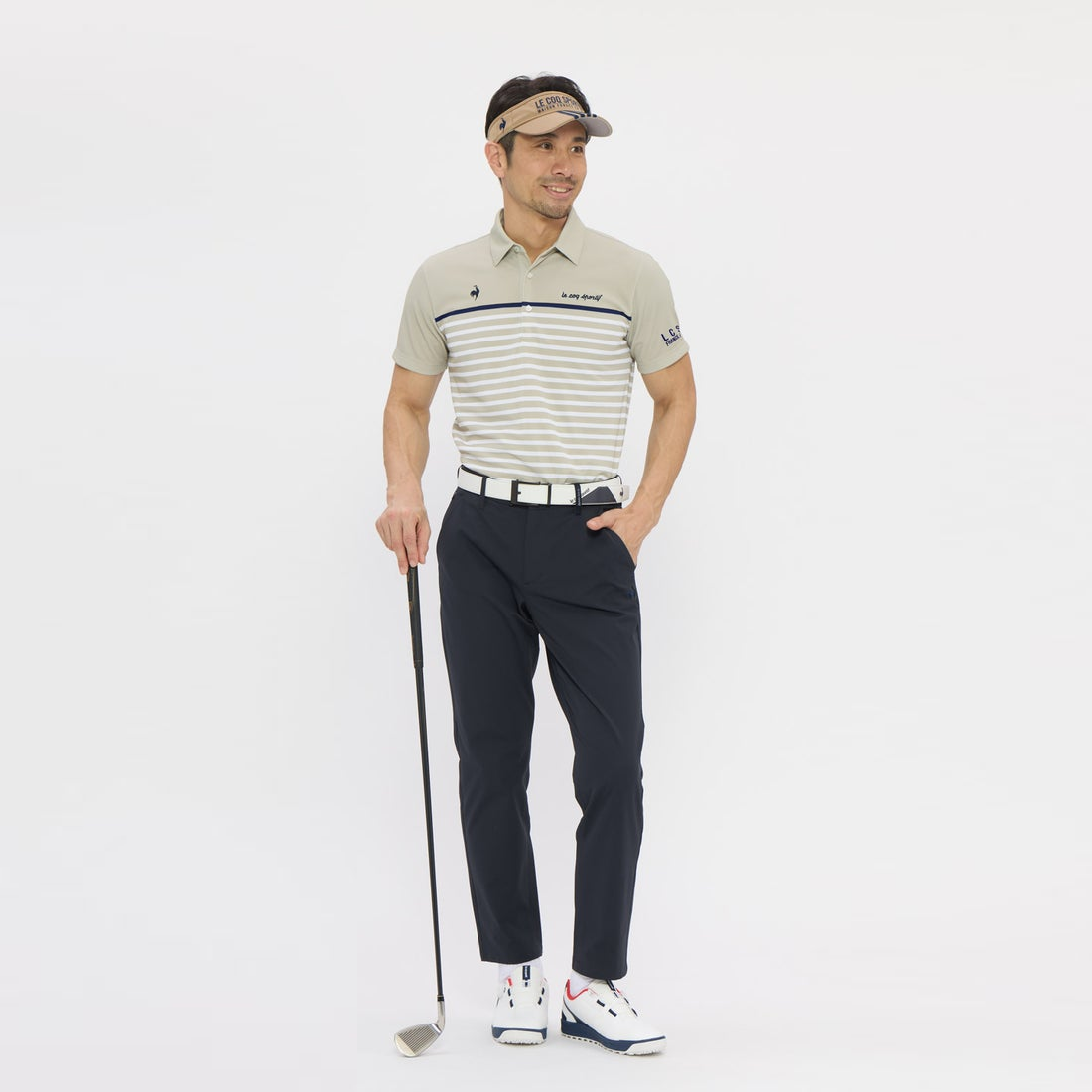 Áo Polo le coq golf Nam LG6SHS04MV-BG00