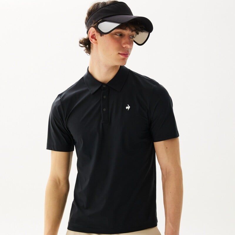 Áo Polo le coq golf Nam GR121MTS21-BLCK