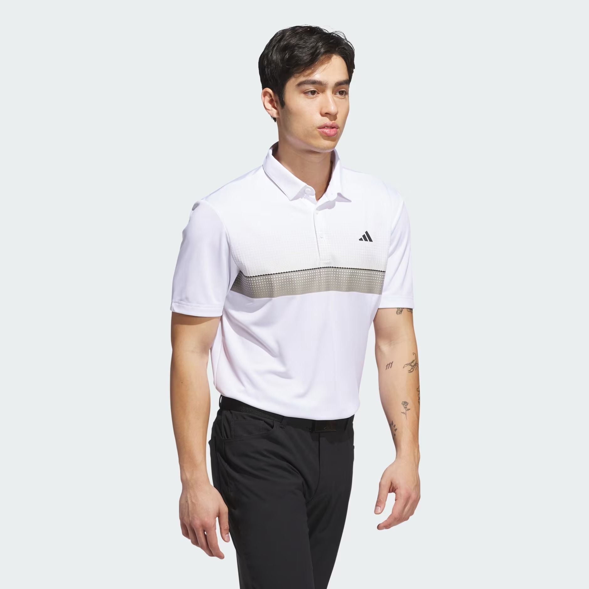 Áo Polo golf adidas Performance Allover Nam - JL5249