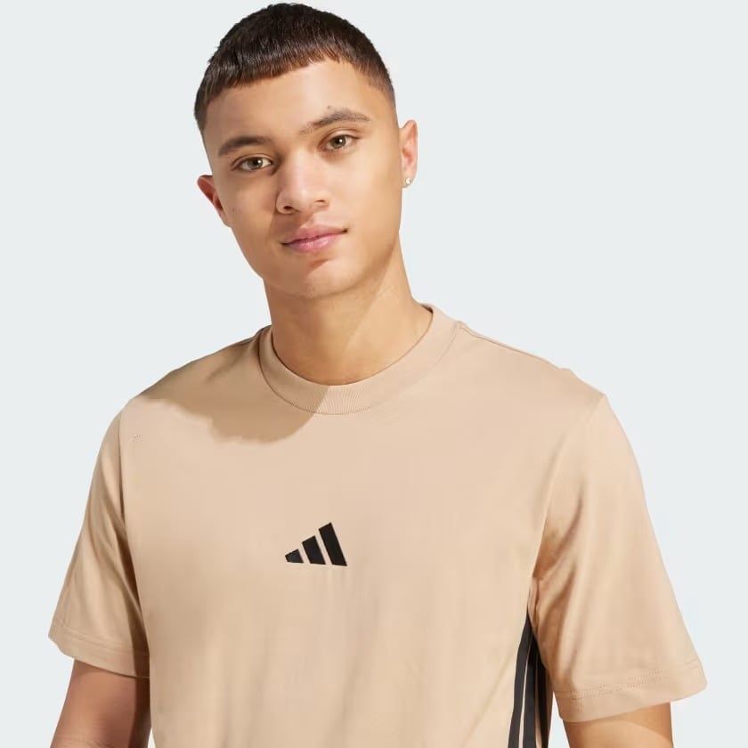 Áo T-shirt adidas Essentials 3 sọc Nam - JX0734