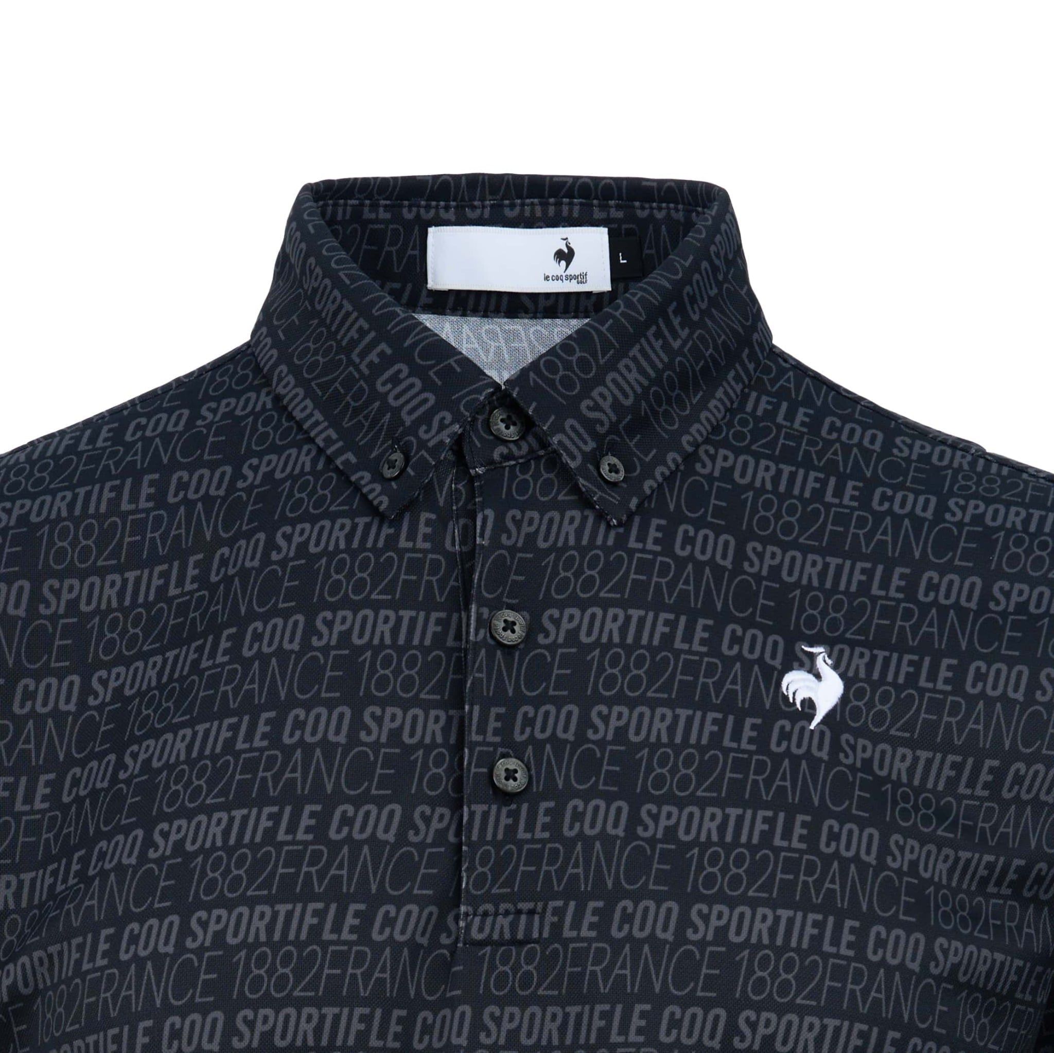 Áo Polo le coq golf Nam LG6SHS03MV-BK00