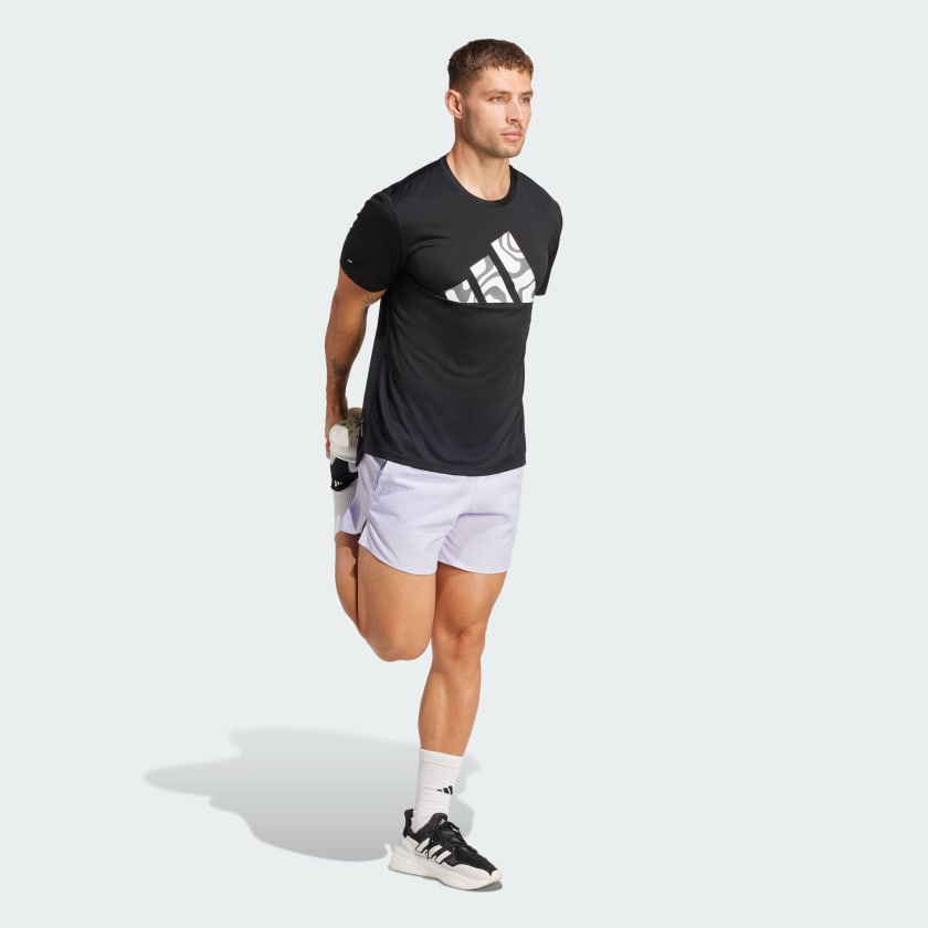 Áo T-shirt adidas Run It Brand Love M Nam - JD2332