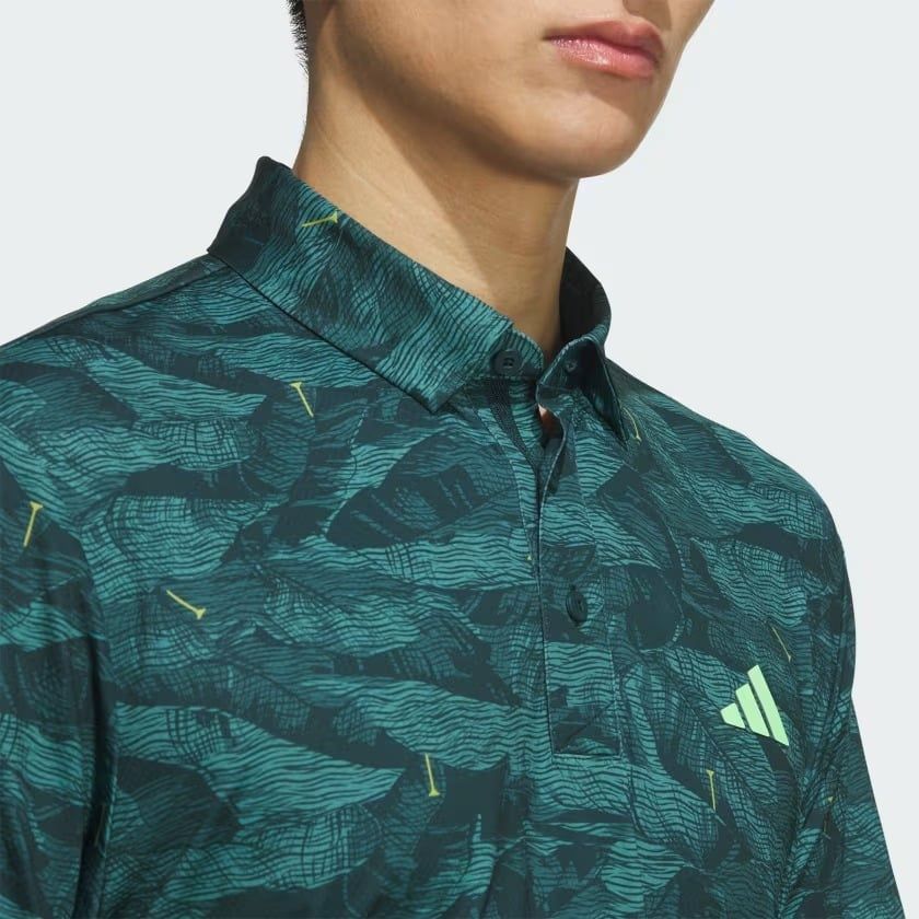 Áo Polo golf adidas Grf Aop Polo Nam - JL7942