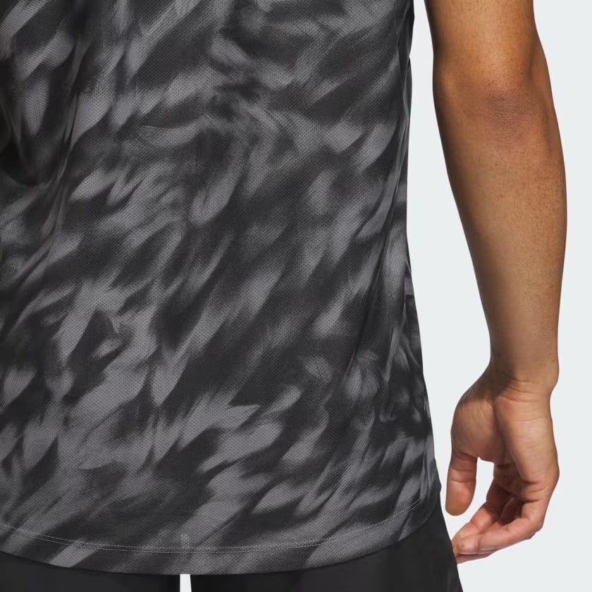 Áo T-shirt chạy bộ adidas Own the Run Allover Nam - JZ5476