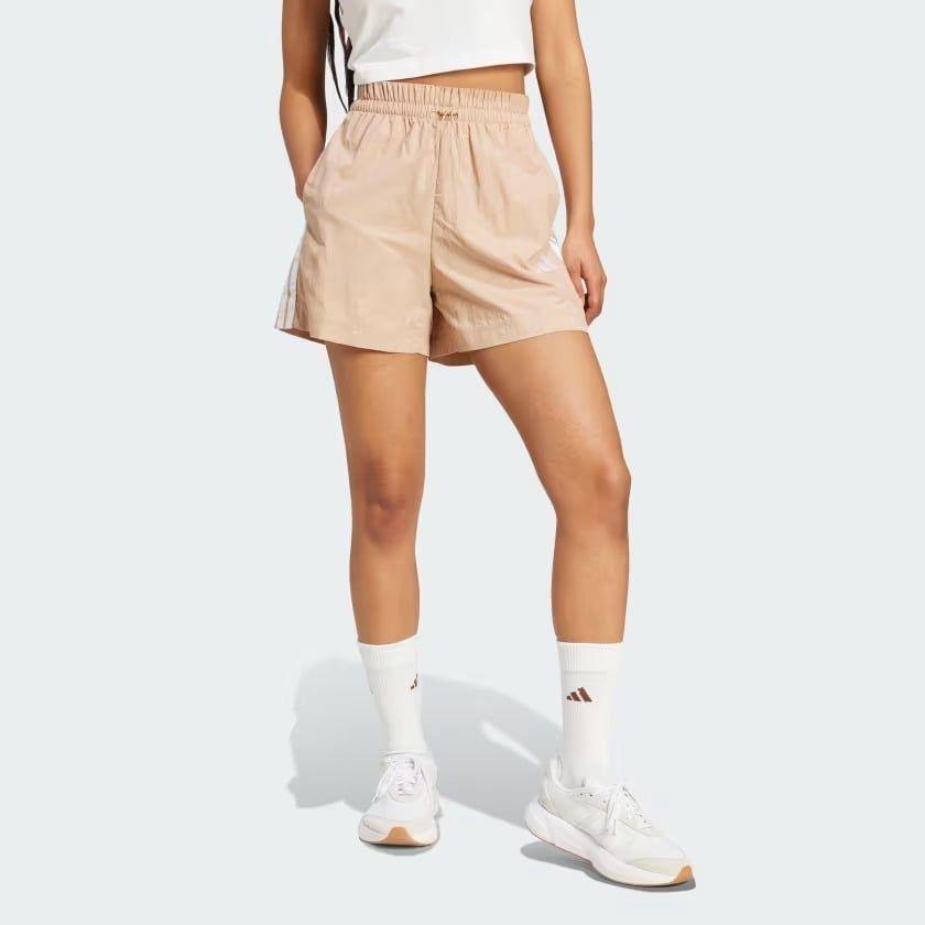 Quần short adidas Essentials 3 sọc Nữ - JX7684