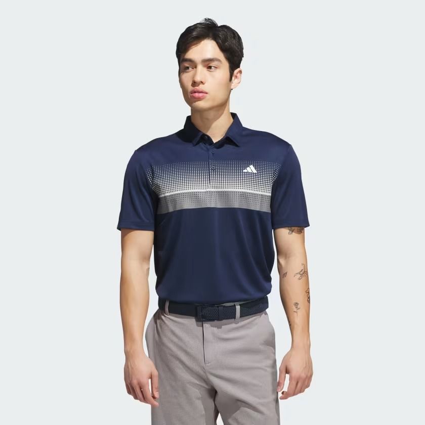 Áo Polo golf adidas Performance Allover Nam - JL5251