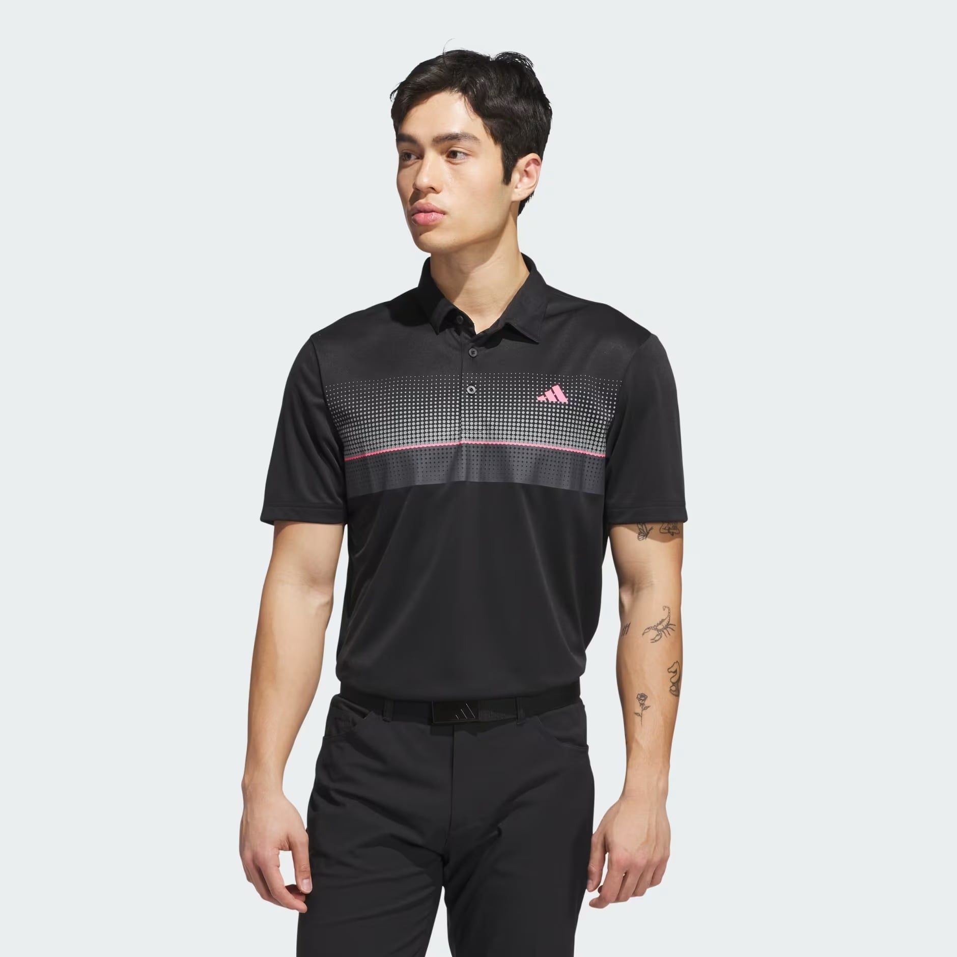 Áo Polo golf adidas Performance Allover Nam - JL5248