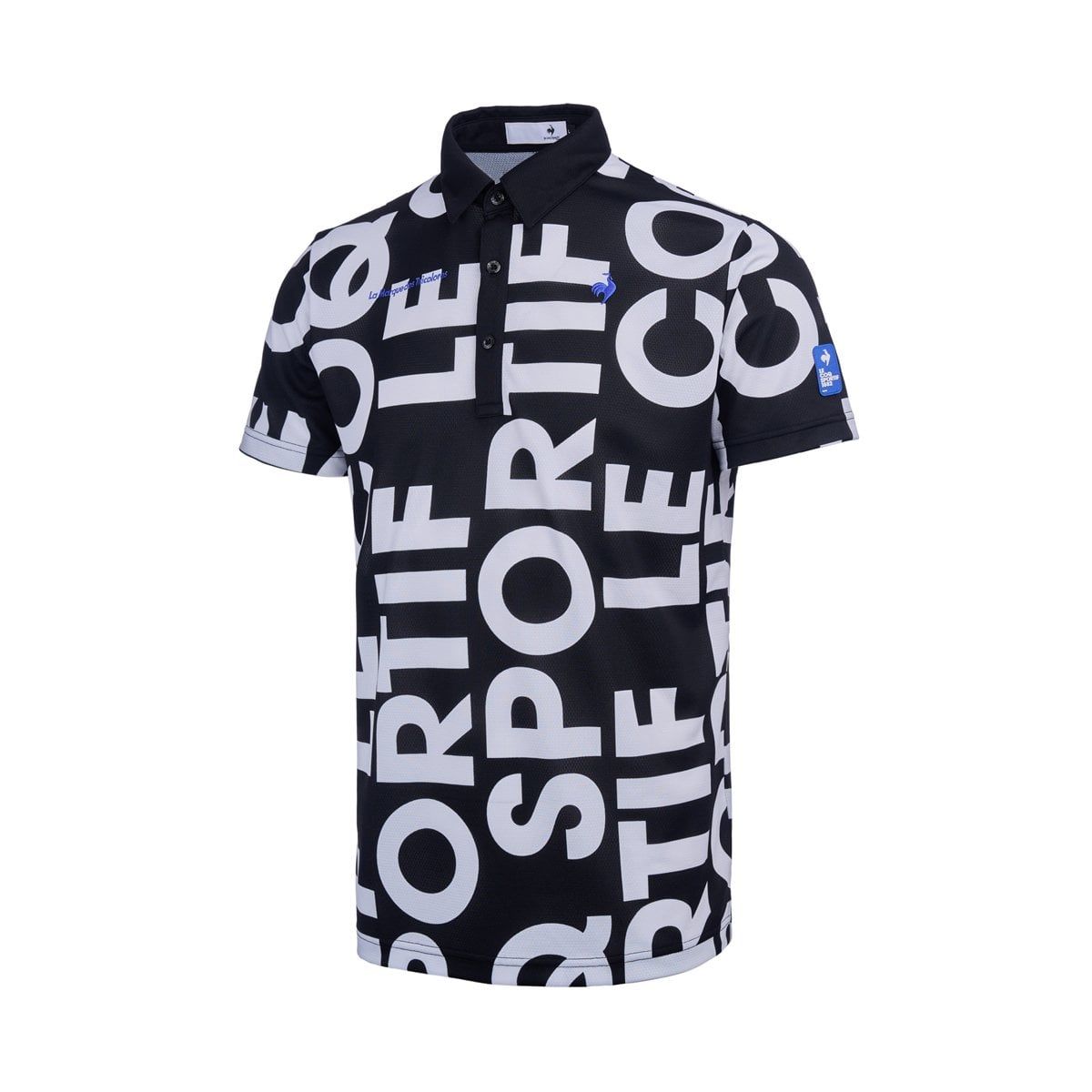Áo Polo le coq golf Nam LG5SHS05MV-BK00