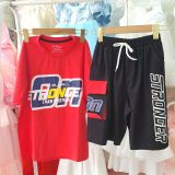  DB58 _ Bộ thun lửng cotton cho bé trai từ 35kg đến 60kg họa tiết sành điệu_ Beekids 