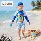  BB18 _ Đồ bơi cho bé trai họa tiết hoạt hình dễ thương _ Beekids 