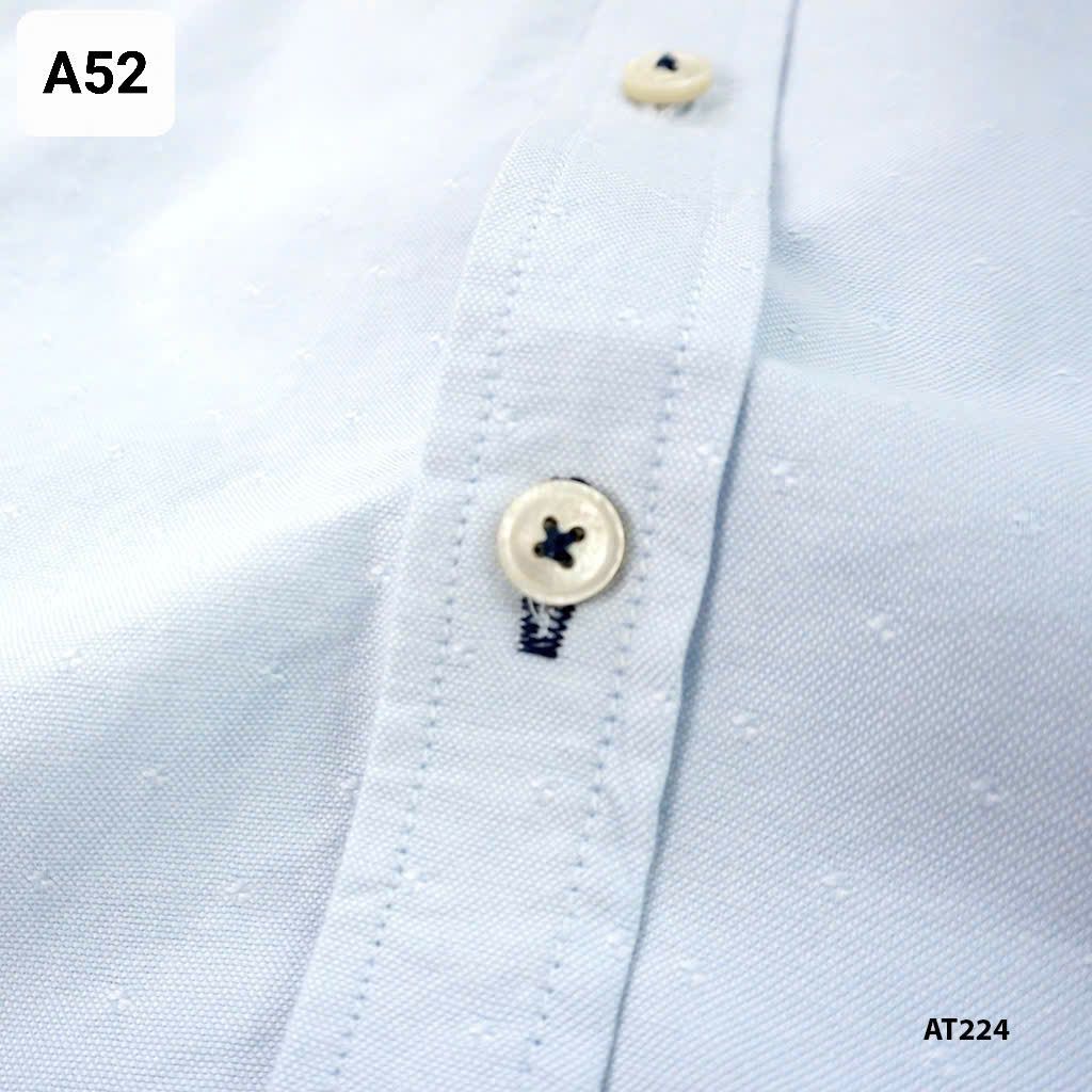  A52 _ Áo sơ mi ngắn tay cho bé trai chất cotton mềm mát phong cách thanh lịch _ Beekids 