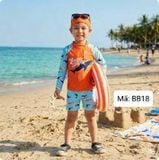  BB18 _ Đồ bơi cho bé trai họa tiết hoạt hình dễ thương _ Beekids 