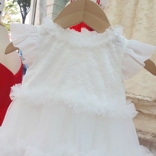  CC17 _Đầm công chúa cho bé từ 4kg đến 12kg siêu mềm mịn dễ thương _ Beekids 