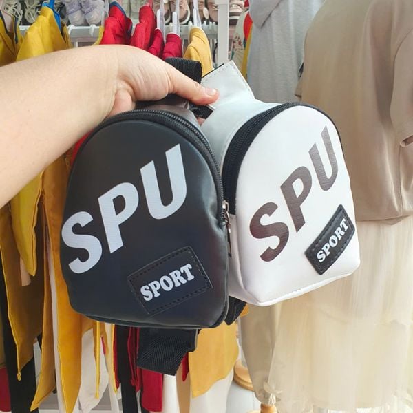  PK22 _ Túi đeo chéo cho bé chất liệu PU mềm mại họa tiết dễ thương _ Beekids 