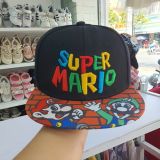  N04 _ Mũ lưỡi trai cho bé thêu hình Mario phong cách hip hop _ Beekids 
