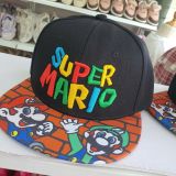  N04 _ Mũ lưỡi trai cho bé thêu hình Mario phong cách hip hop _ Beekids 