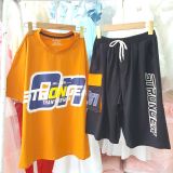  DB56 _ Bộ thun lửng bigsize cho bé trai từ 60kg đến 90kg họa tiết chữ thời trang _ Beekids 