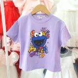  A55 _ Áo thun cotton cho bé trai và bé gái họa tiết hoạt hình siêu dễ thương _ Beekids 