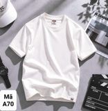  A70 _ Áo thun trơn cho bé và gia đình chất cotton 4 chiều mềm mịn mát _ Beekids 