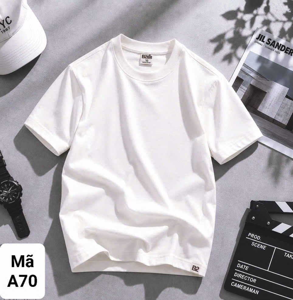  A70 _ Áo thun trơn cho bé và gia đình chất cotton 4 chiều mềm mịn mát _ Beekids 