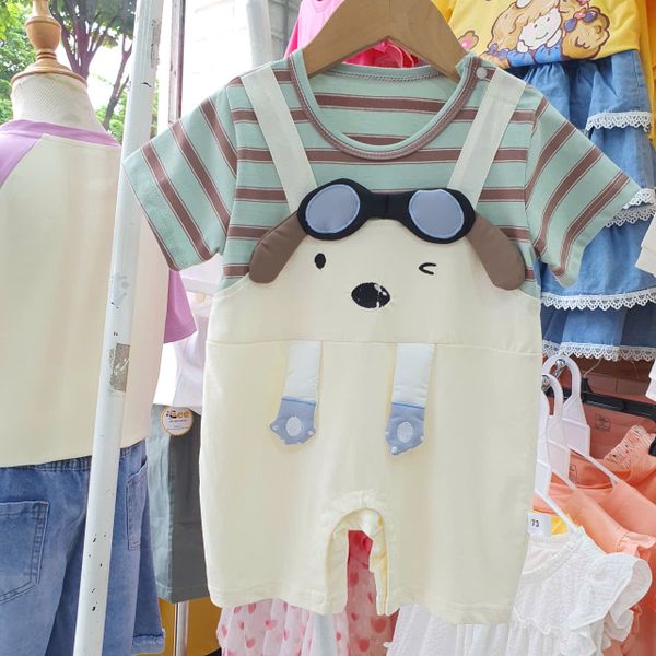  S45 _ Bộ bodysuit cho bé trai và bé gái họa tiết hoạt hình dễ thương _ Beekids 