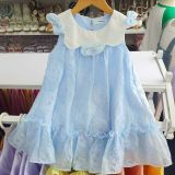  D70 _ Đầm bé gái chữ A đuôi cá nhúng bèo chất tơ mềm mại xinh xắn  _ Beekids 