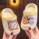  GI34 _ Dép sục họa tiết thỏ nhẹ êm cho bé trai và bé gái _ Beekids 