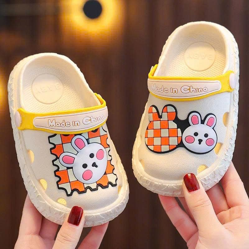  GI34 _ Dép sục họa tiết thỏ nhẹ êm cho bé trai và bé gái _ Beekids 