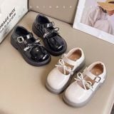  GI32 _ Giày búp bê lolita cho bé gái da bóng kết nơ xinh xắn _ Beekids 