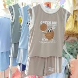  MR.J09 _ Bộ thể thao bé trai sát nách size 12-48M _ Beekids 
