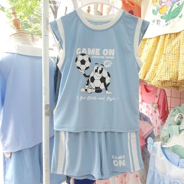  MR.J09 _ Bộ thể thao bé trai sát nách size 12-48M _ Beekids 