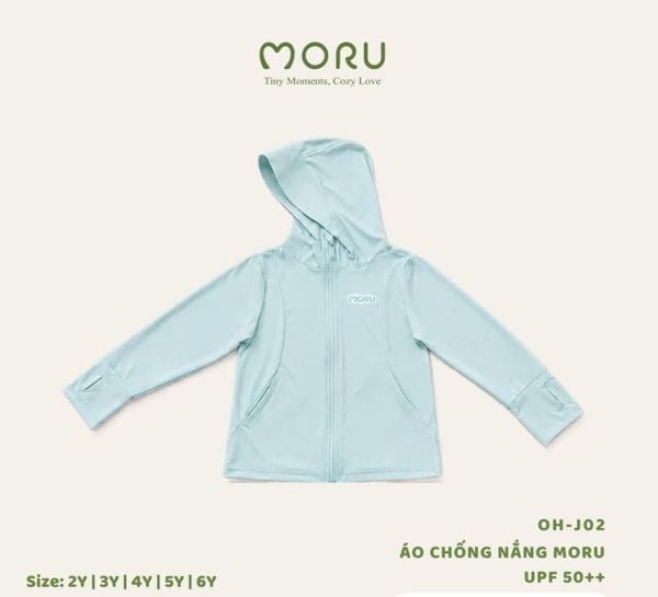  MR.J02 _ Áo khoác chống nắng cho bé UPF50+ size 2-6Y _ Beekids 