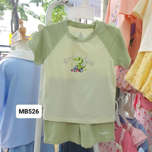  MB526 _ Bộ thun ngắn tay cho bé chất Modal mềm mịn mát _ Beekids 