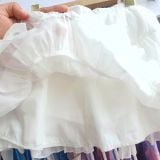  S104 _ Set váy bé gái phối ren mềm mại họa tiết dễ thương _ Beekids 