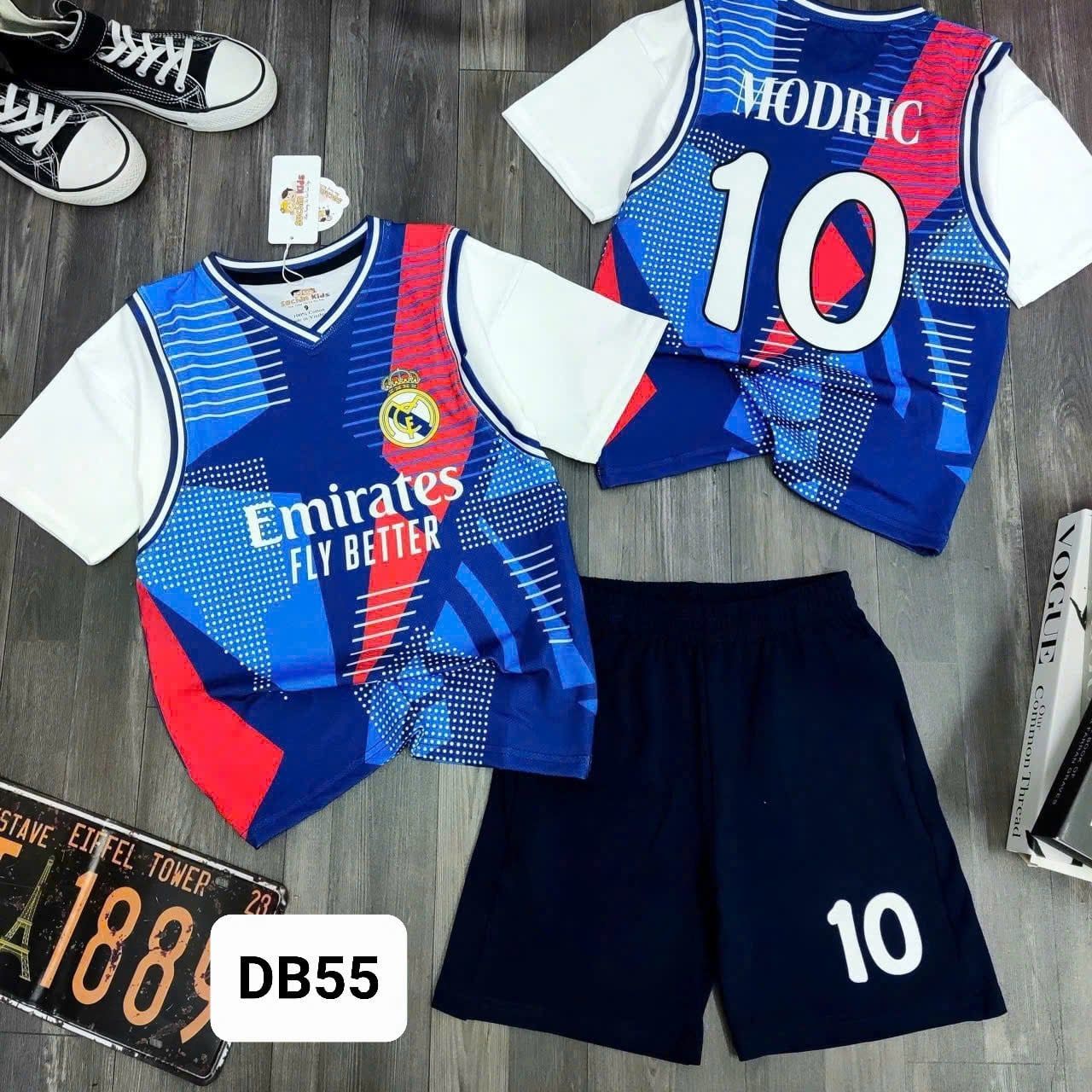  DB55 _ Bộ thể thao cho bé trai và bé gái mềm mịn thoáng mát _ Beekids 