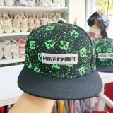  N03 _ Mũ bóng chày cho bé trai và bé gái chữ Minecraft phong cách hip hop _ Beekids 