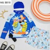 BB18 _ Đồ bơi cho bé trai họa tiết hoạt hình dễ thương _ Beekids 